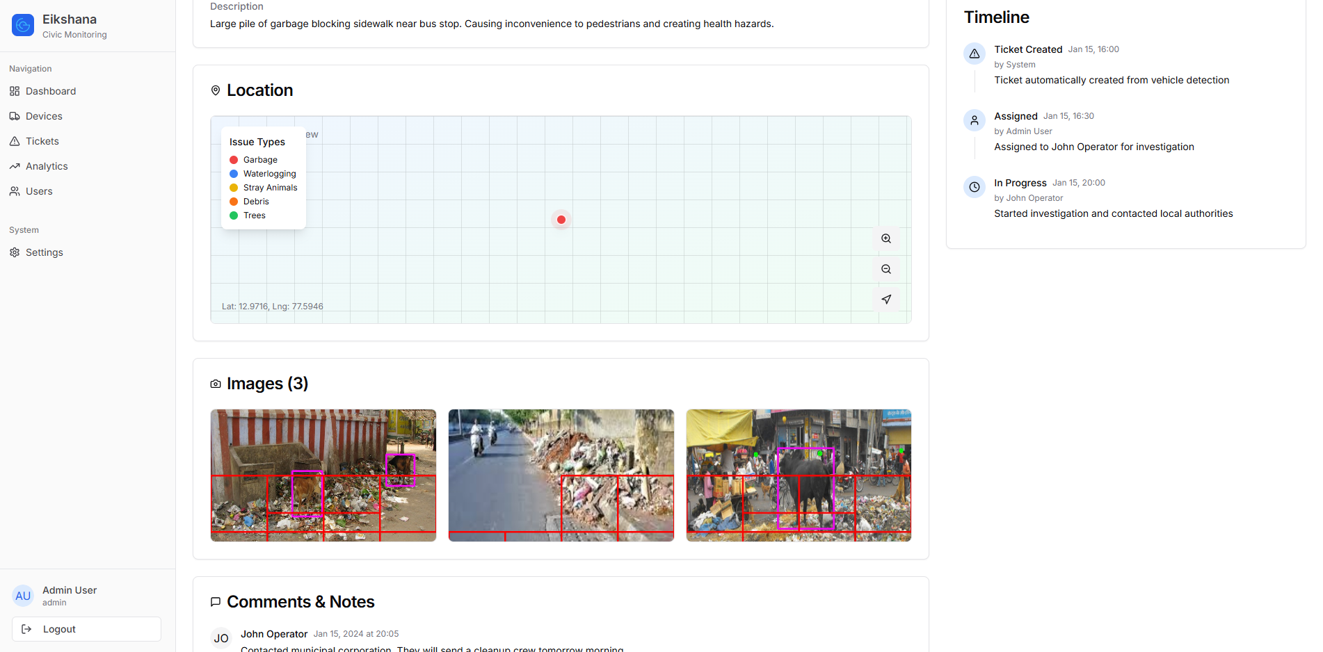 Resolution Verification visualization