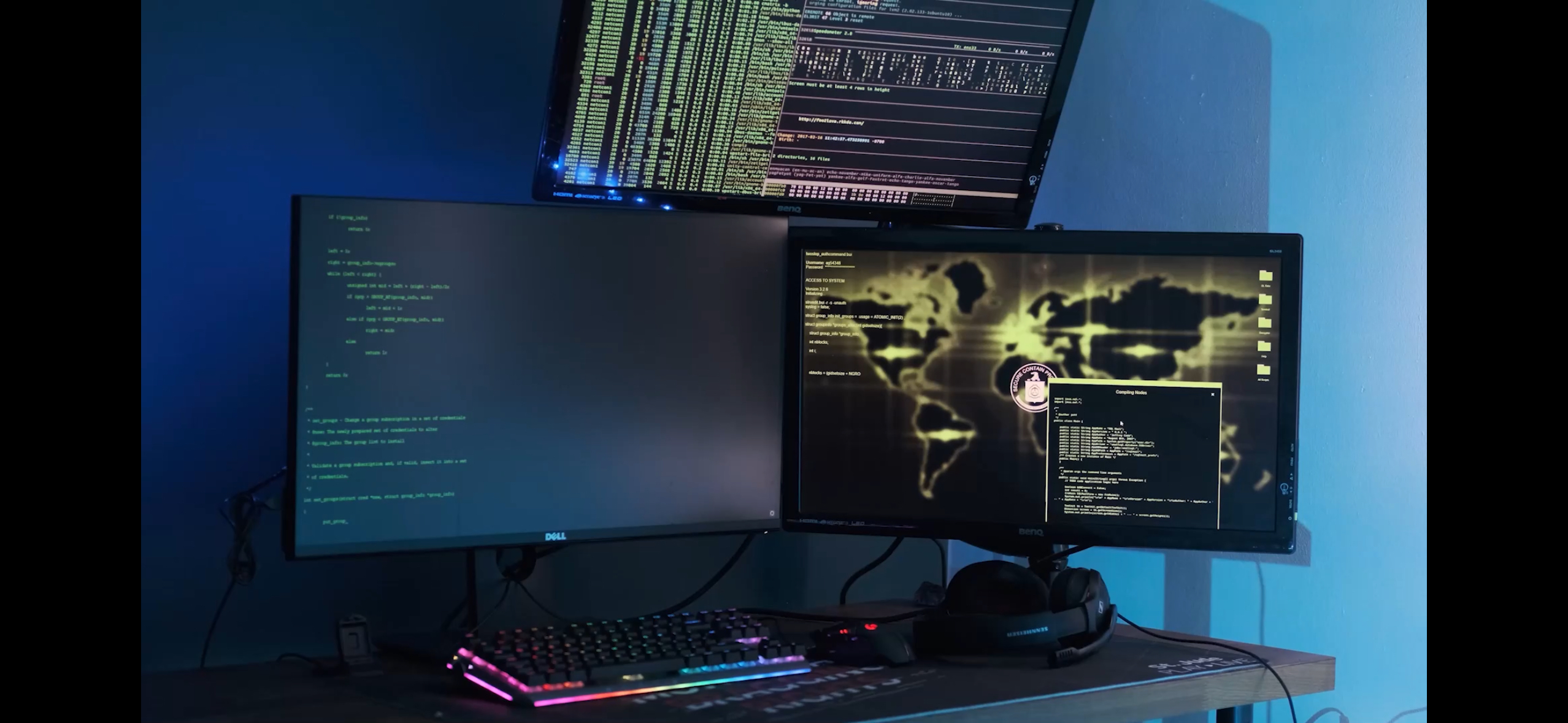 AI Processing visualization